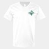 V-Neck Heavy Cotton 100% T-Shirt Thumbnail