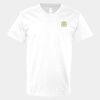 V-Neck Heavy Cotton 100% T-Shirt Thumbnail