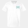 V-Neck Heavy Cotton 100% T-Shirt Thumbnail