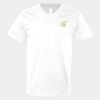 V-Neck Heavy Cotton 100% T-Shirt Thumbnail
