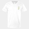V-Neck Heavy Cotton 100% T-Shirt Thumbnail