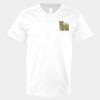 V-Neck Heavy Cotton 100% T-Shirt Thumbnail