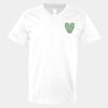 V-Neck Heavy Cotton 100% T-Shirt Thumbnail