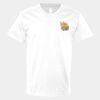 V-Neck Heavy Cotton 100% T-Shirt Thumbnail
