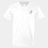 V-Neck Heavy Cotton 100% T-Shirt Thumbnail