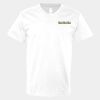 V-Neck Heavy Cotton 100% T-Shirt Thumbnail