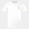 V-Neck Heavy Cotton 100% T-Shirt Thumbnail