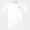 V-Neck Heavy Cotton 100% T-Shirt Thumbnail