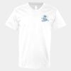 V-Neck Heavy Cotton 100% T-Shirt Thumbnail