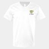 V-Neck Heavy Cotton 100% T-Shirt Thumbnail