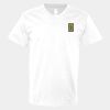 V-Neck Heavy Cotton 100% T-Shirt Thumbnail