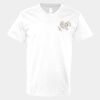 V-Neck Heavy Cotton 100% T-Shirt Thumbnail