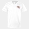 V-Neck Heavy Cotton 100% T-Shirt Thumbnail