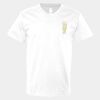V-Neck Heavy Cotton 100% T-Shirt Thumbnail