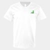 V-Neck Heavy Cotton 100% T-Shirt Thumbnail