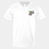 V-Neck Heavy Cotton 100% T-Shirt Thumbnail