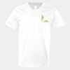 V-Neck Heavy Cotton 100% T-Shirt Thumbnail