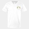 V-Neck Heavy Cotton 100% T-Shirt Thumbnail