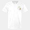 V-Neck Heavy Cotton 100% T-Shirt Thumbnail