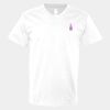 V-Neck Heavy Cotton 100% T-Shirt Thumbnail