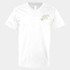 V-Neck Heavy Cotton 100% T-Shirt Thumbnail