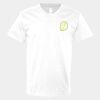 V-Neck Heavy Cotton 100% T-Shirt Thumbnail