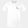 V-Neck Heavy Cotton 100% T-Shirt Thumbnail
