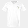 V-Neck Heavy Cotton 100% T-Shirt Thumbnail