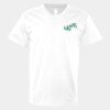 V-Neck Heavy Cotton 100% T-Shirt Thumbnail