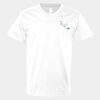 V-Neck Heavy Cotton 100% T-Shirt Thumbnail
