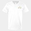 V-Neck Heavy Cotton 100% T-Shirt Thumbnail