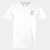 V-Neck Heavy Cotton 100% T-Shirt Thumbnail