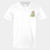 V-Neck Heavy Cotton 100% T-Shirt Thumbnail