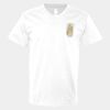 V-Neck Heavy Cotton 100% T-Shirt Thumbnail