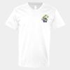 V-Neck Heavy Cotton 100% T-Shirt Thumbnail