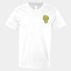 V-Neck Heavy Cotton 100% T-Shirt Thumbnail