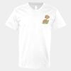 V-Neck Heavy Cotton 100% T-Shirt Thumbnail