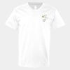 V-Neck Heavy Cotton 100% T-Shirt Thumbnail