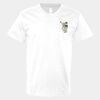 V-Neck Heavy Cotton 100% T-Shirt Thumbnail