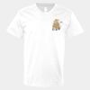 V-Neck Heavy Cotton 100% T-Shirt Thumbnail