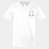 V-Neck Heavy Cotton 100% T-Shirt Thumbnail