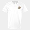 V-Neck Heavy Cotton 100% T-Shirt Thumbnail