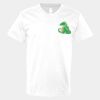 V-Neck Heavy Cotton 100% T-Shirt Thumbnail