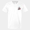 V-Neck Heavy Cotton 100% T-Shirt Thumbnail