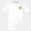 V-Neck Heavy Cotton 100% T-Shirt Thumbnail