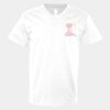 V-Neck Heavy Cotton 100% T-Shirt Thumbnail
