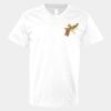 V-Neck Heavy Cotton 100% T-Shirt Thumbnail
