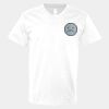 V-Neck Heavy Cotton 100% T-Shirt Thumbnail