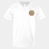V-Neck Heavy Cotton 100% T-Shirt Thumbnail