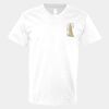 V-Neck Heavy Cotton 100% T-Shirt Thumbnail